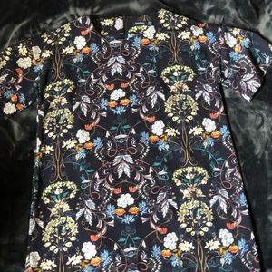 Beautiful Patterned Boho Mini Dress Size 14